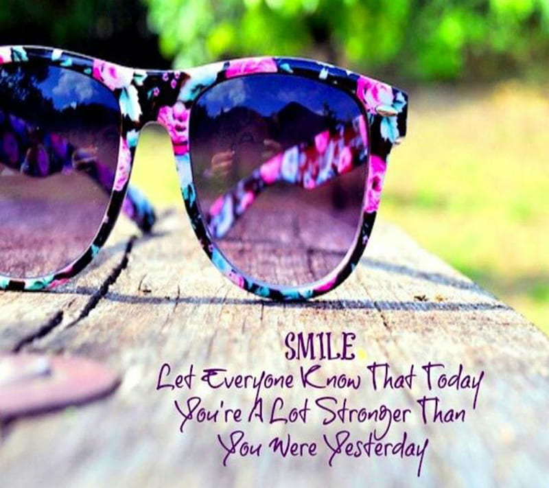 Smile Always, 2013, cool, laugh, life, live, nice, quotes, sayings, smile, stronger, HD wallpaper