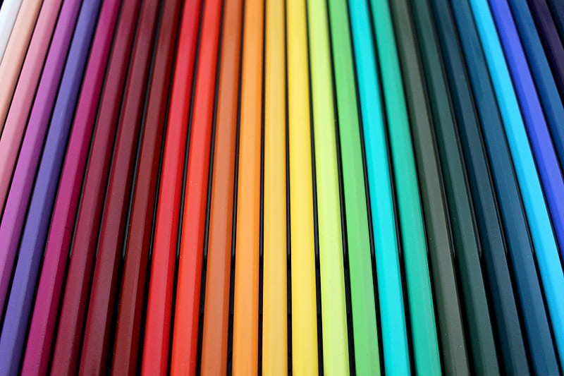 Colorful Crayons Pencils Background , crayons, colorful, graphy, HD wallpaper