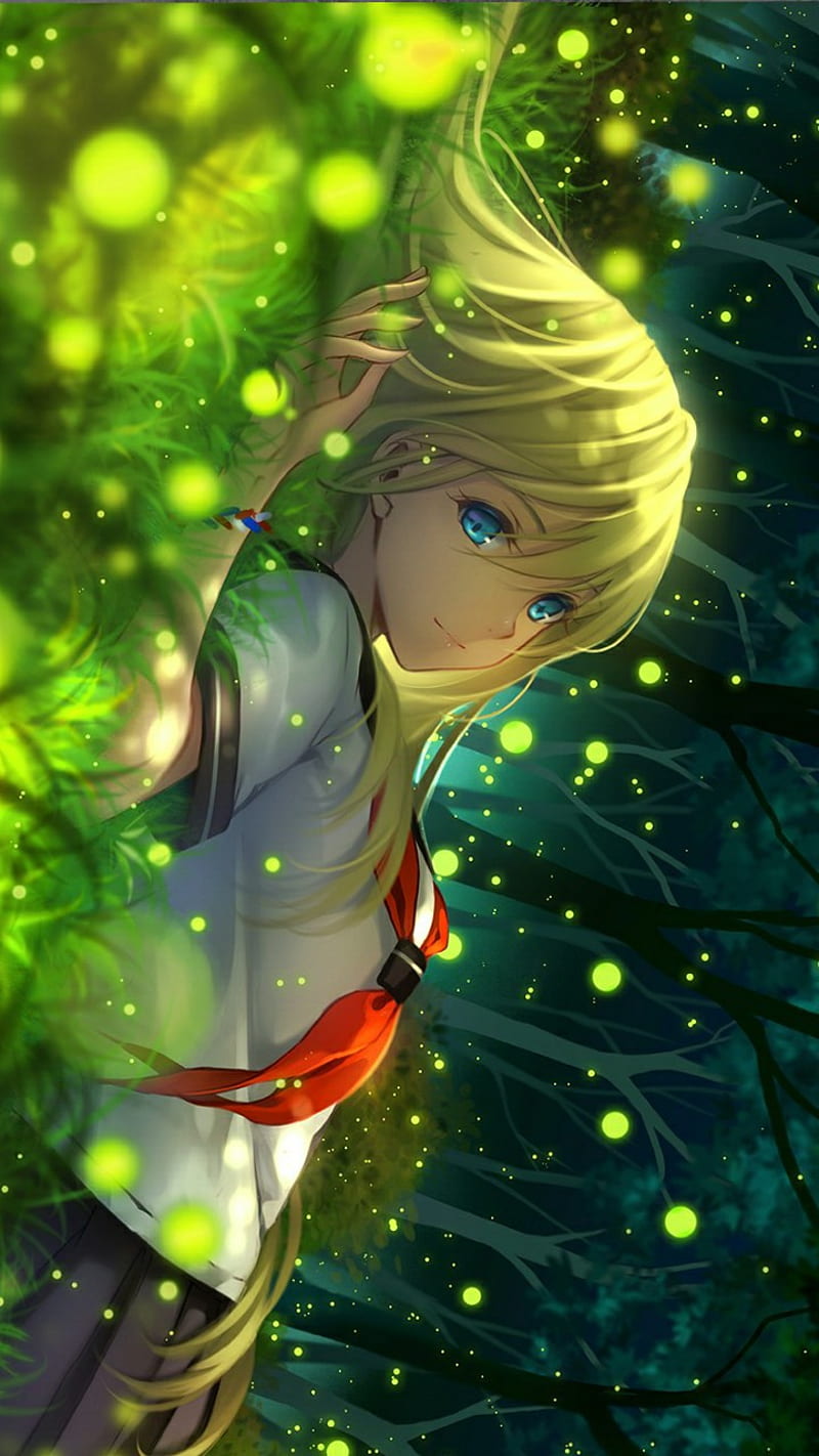 Anime Glow Art Wallpapers - Wallpaper Cave