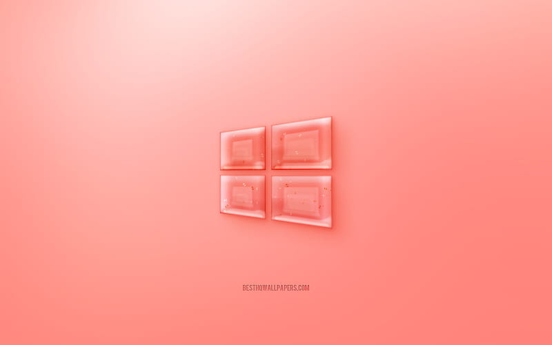Windows 10 3d logo, rojo, rojo windows 10 jelly logo, windows 10 emblem,  creative 3d art, Fondo de pantalla HD | Peakpx