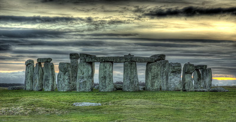 Stonehenge, Architectures, Monuments, Ancient, Dual Monitor, HD wallpaper