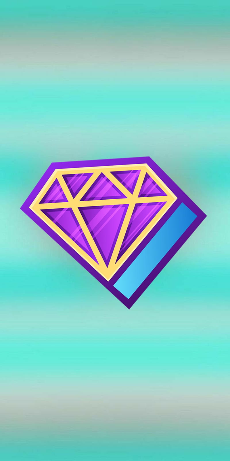 Diamond, logo, edge, symbol, HD phone wallpaper