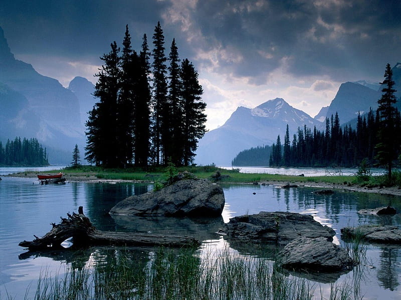 HD wallpaper rocks n lake hills rocks lakes forests trees