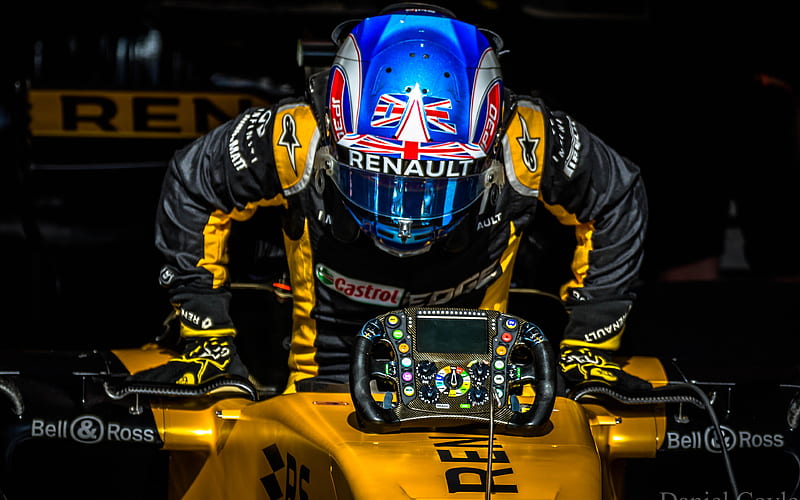  Jolyon Palmer Formula, piloto de carreras británico, Renault RS1, Renault F1 Team, Fondo de pantalla HD