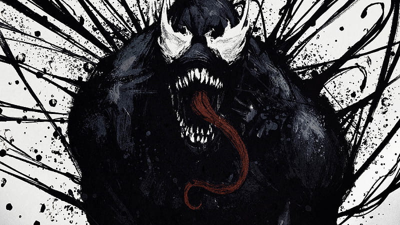 Venom Artwork Marvel, venom-movie, venom, 2018-movies, movies, marvel, poster, HD wallpaper