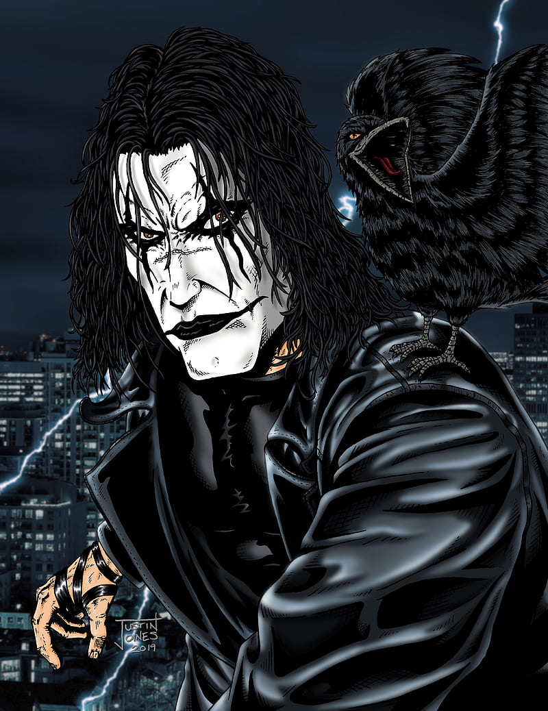 The Crow Comics Crow Goth Gothic Thecrow Hd Phone Wallpaper Peakpx