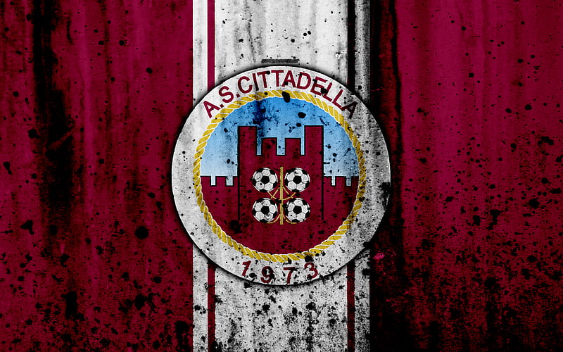 Cittadella grunge, Serie B, football, Italy, soccer, FC Cittadella, stone texture, football club, Cittadella FC, HD wallpaper