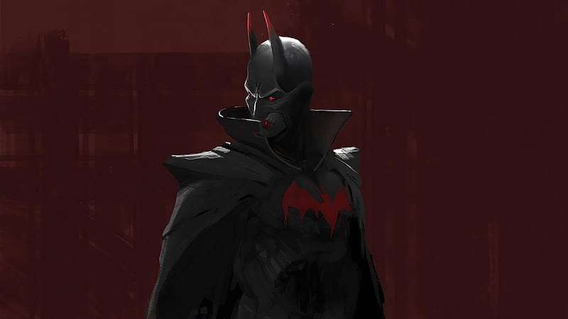 Batman Devil, batman, superheroes, digital-art, artwork, HD wallpaper