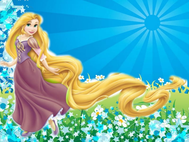 HD wallpaper Rapunzel of Disneys Tangled Disney princesses hair beauty   Wallpaper Flare