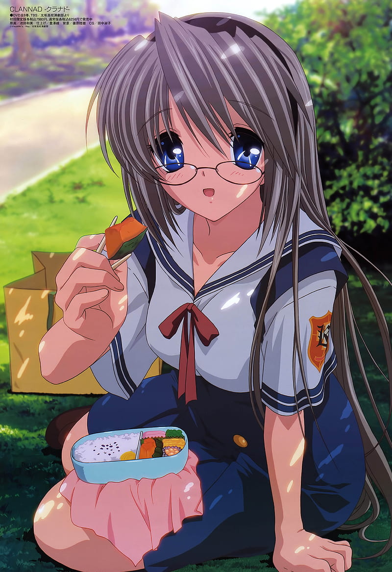Download Adorable Dangos From Clannad Anime Series On A Starry Night  Wallpaper | Wallpapers.com