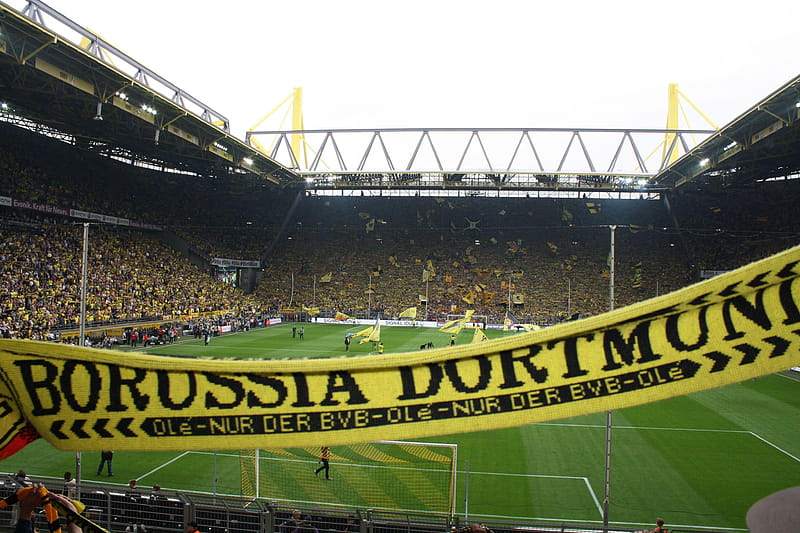 Borussia Dortmund, Borussia Dortmund Stadium, HD wallpaper