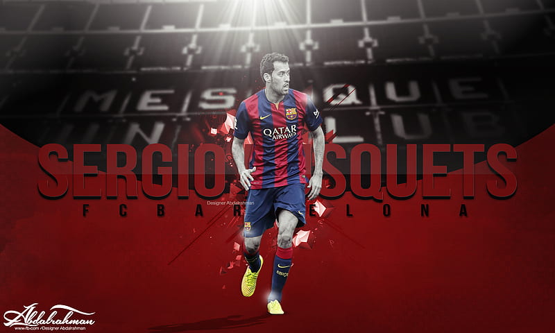 Soccer, Sergio Busquets, FC Barcelona, HD wallpaper
