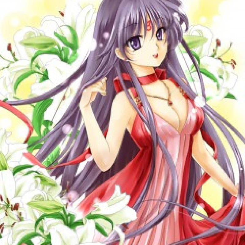 Princess Mars, pretty, sweet, floral, nice, anime, sailor mars, sailor moon, beauty, anime girl, long hair, lovely, ribbon, gown, purple hair, sexy, lily, hino rei, maiden, dress, bonito, sublime, elegant, blossom, rei, hot, rei hino, sailormoon, gorgeous, female, girl, flower, lady, angelic, HD wallpaper