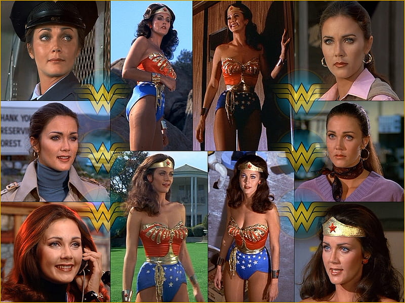 The Superherorine Wonder Woman, Wonder Woman, Superherorines, Lynda Carter, WW, HD wallpaper