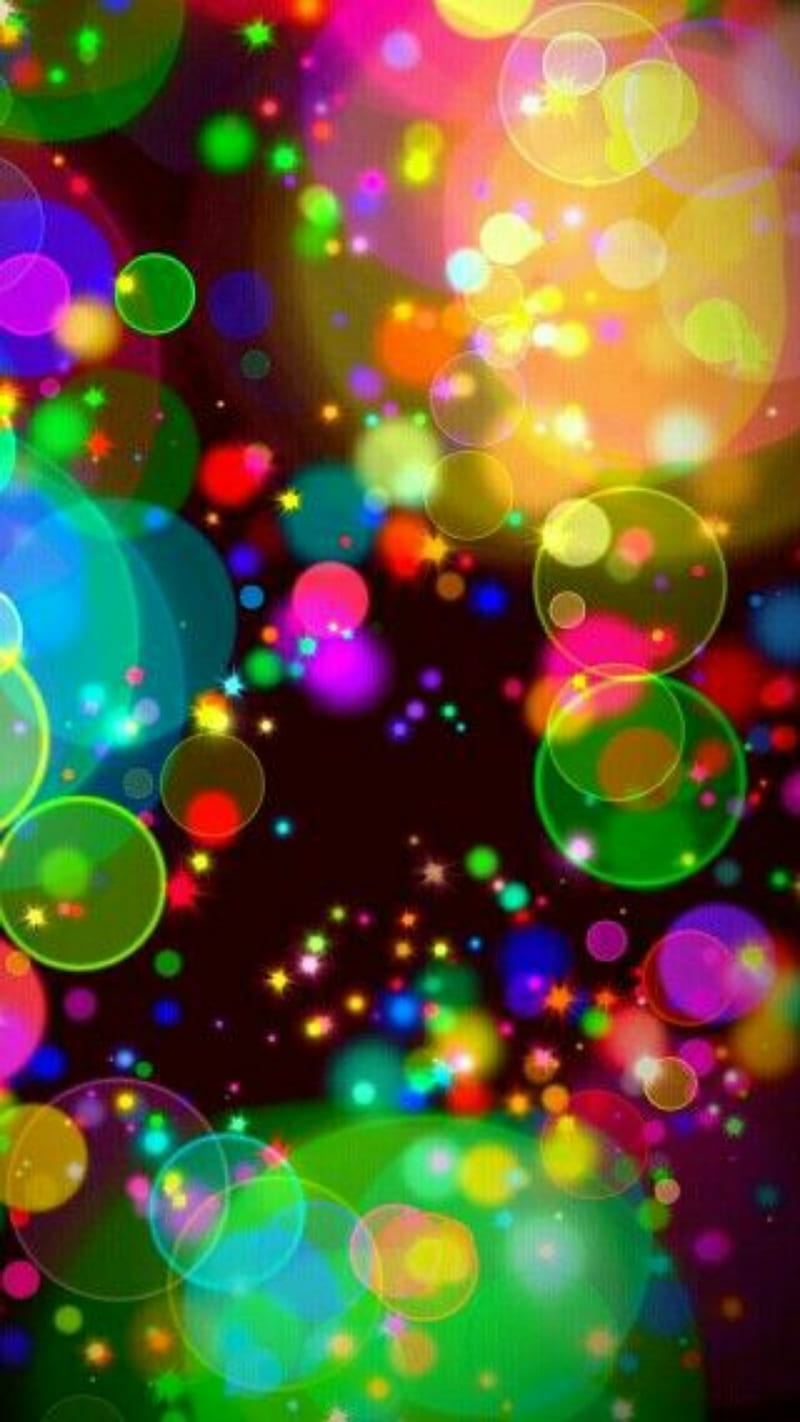 Burbujas de colores, Fondo de pantalla de teléfono HD | Peakpx