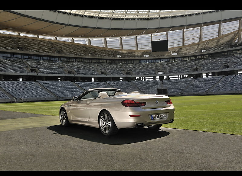 BMW 6-Series Convertible (2012) - 010 World Cup Stadium Cape Town, car, HD wallpaper