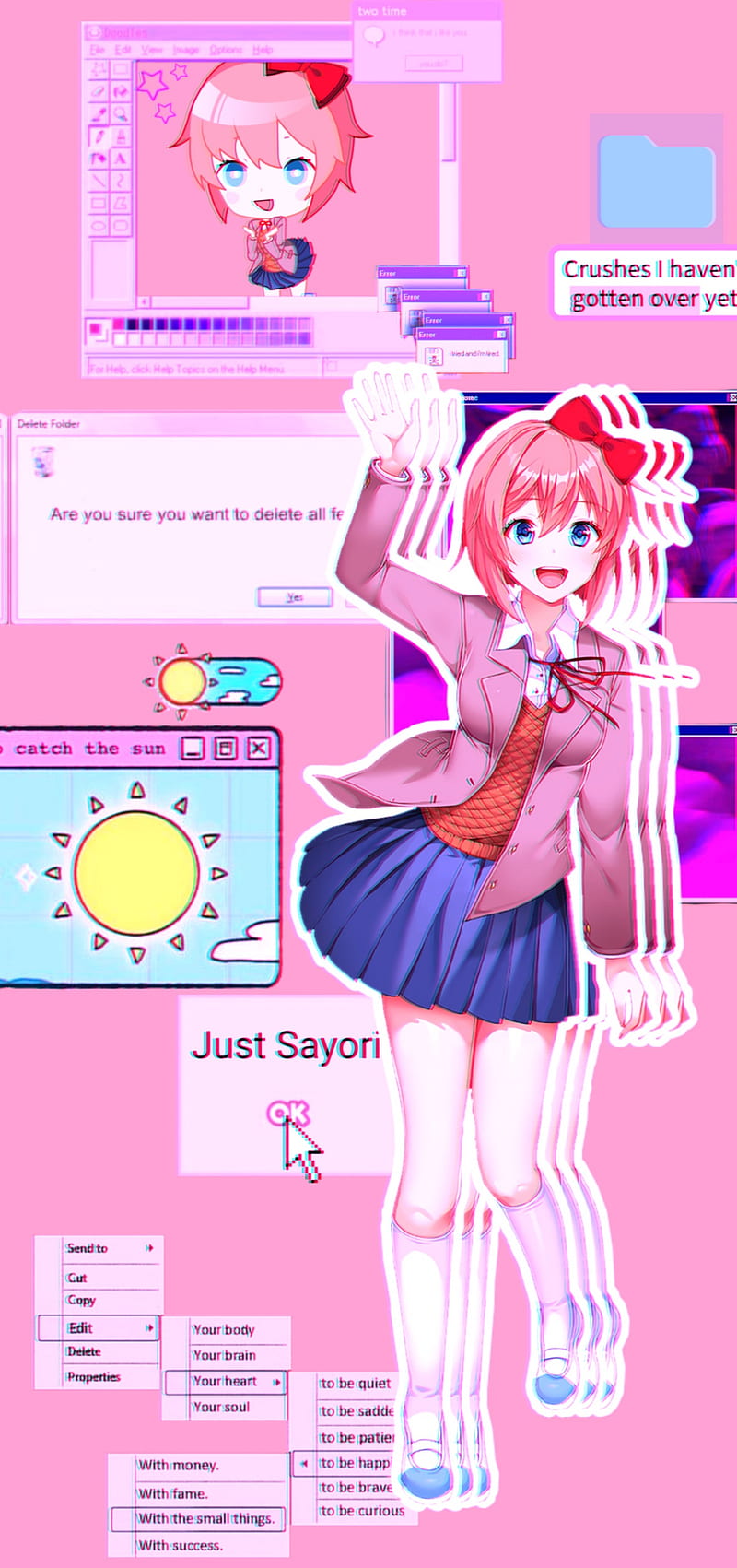 SAYORI DOKI DOKI by LeoFoxArt - Mobile Abyss