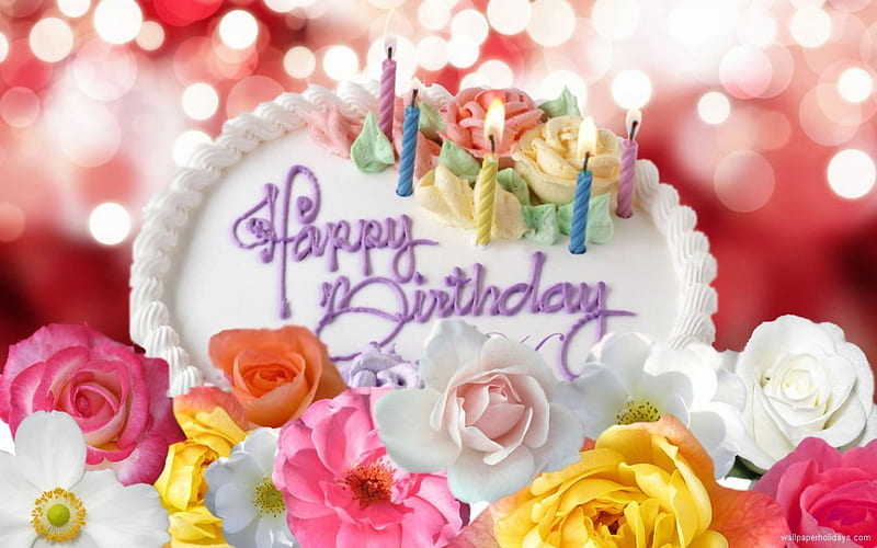 Ofensa Albardilla soltar Feliz cumpleaños rosas, pastel de cumpleaños, feliz cumpleaños, feliz  cumpleaños para ti, Fondo de pantalla HD | Peakpx