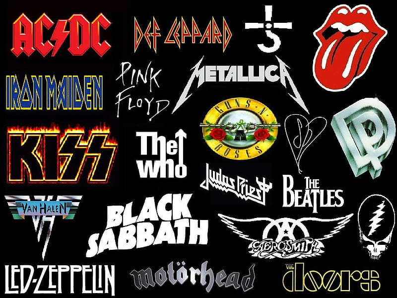 Band Logos, roll, rock, band, logos, n, HD wallpaper | Peakpx