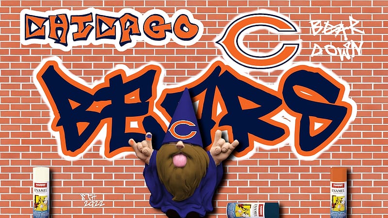 graffiti wizard- Bears, Chicago Bears Background, Chicago Bears wallpapper, Chicago Bears NFL logo Chicago Bears, Chicago Bears Logo, NFL Chicago Bears Background, Chicago Bears Football, HD wallpaper