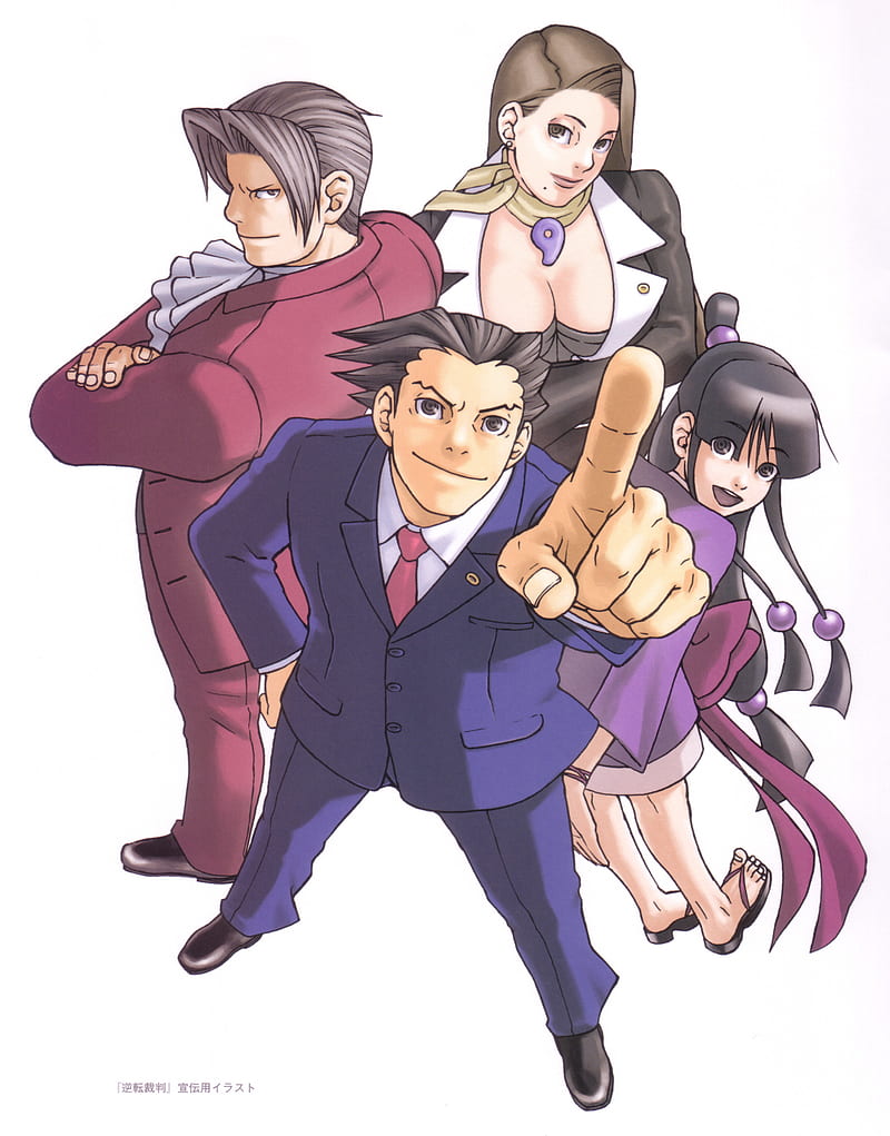 Video Game Ace Attorney Investigations: Miles Edgeworth HD Wallpaper