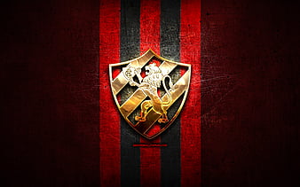 Download wallpapers FC Sport Recife, 4k, grunge, Brazilian Seria A, logo,  Brazil, soccer, football club, Sport Recife, stone texture, art, Sport  Recife FC for d…