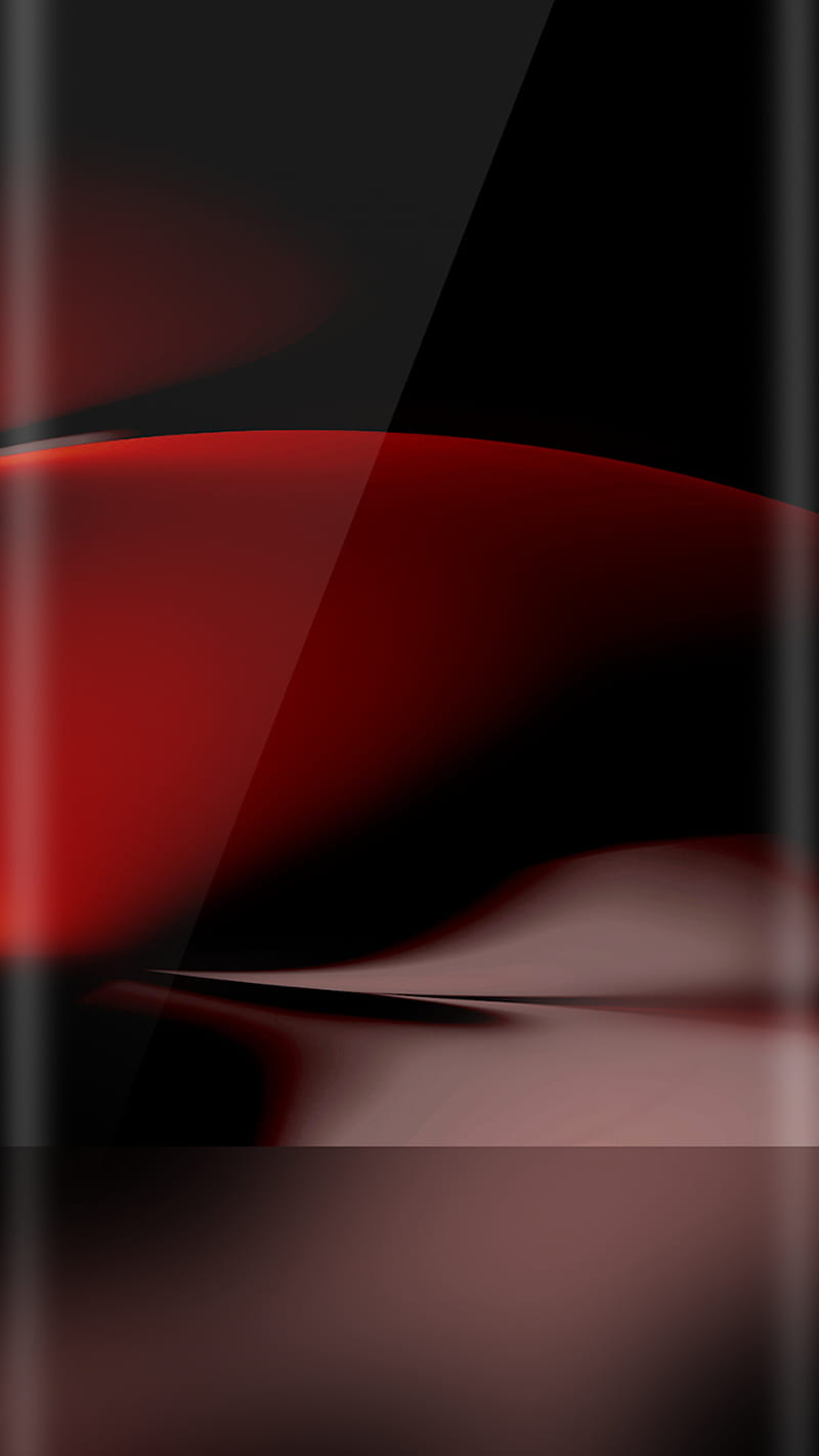 Abstract, art, beauty, desenho, edge, red, s7, HD phone wallpaper