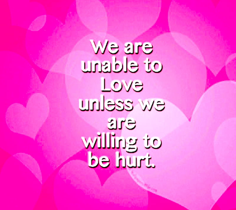 Love Hurt, happy, corazones, pink, romance, HD wallpaper