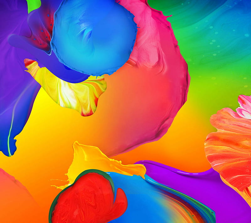 Colorful Art, 2014, abstract, bonito, cool, design new, nice, HD wallpaper