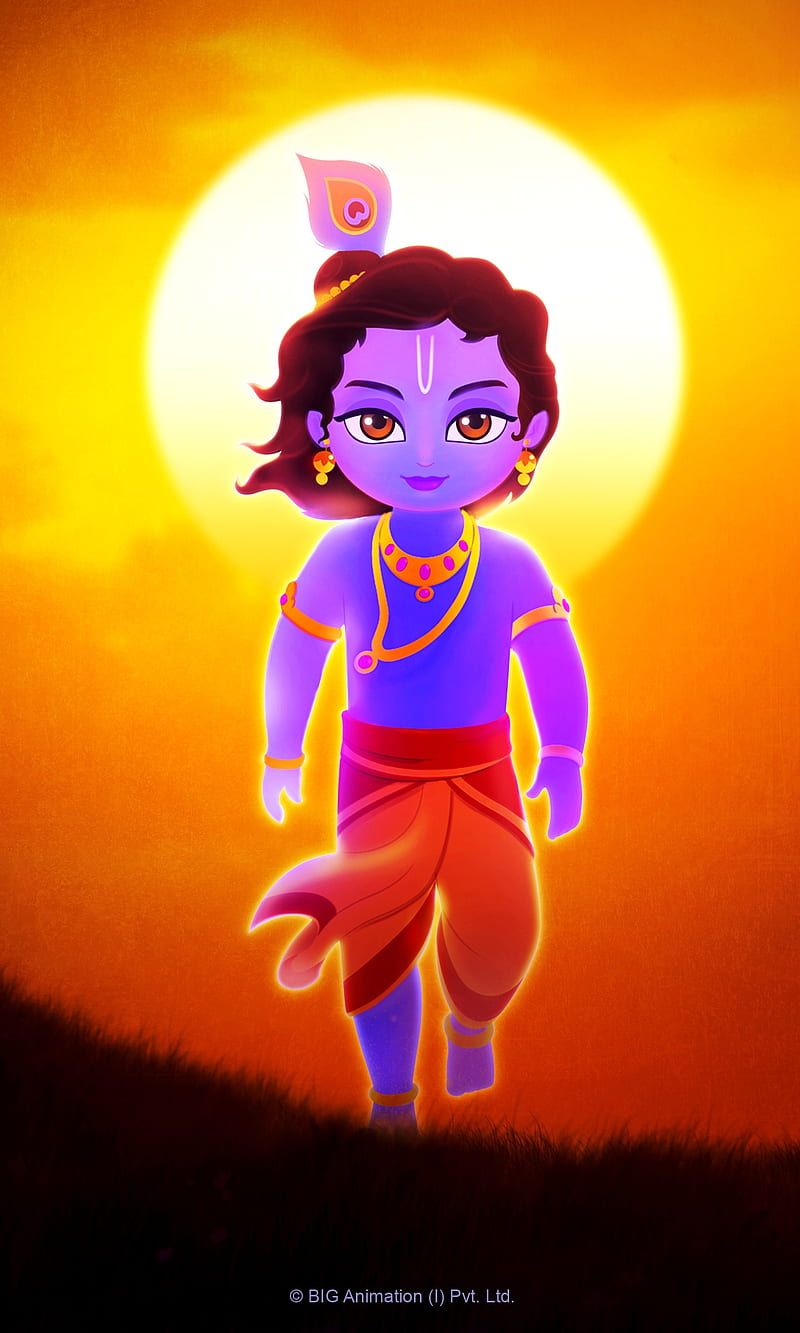 Little Krishna, kanaiya, kanha, HD phone wallpaper | Peakpx
