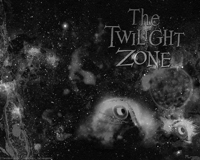 Twilight Zone, show, bw, scifi, tv, horror, HD wallpaper