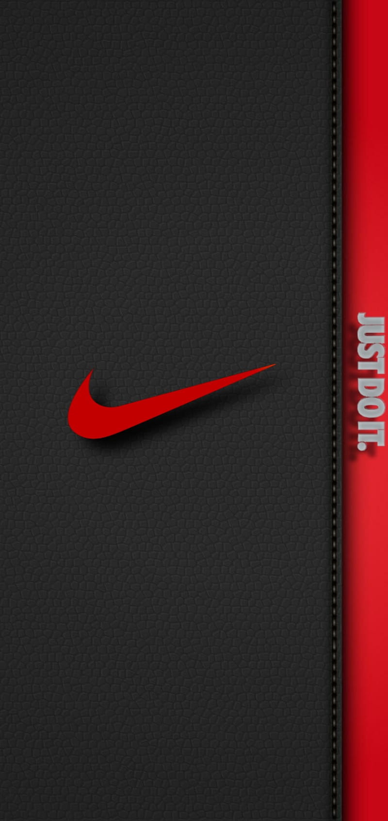 Nike sith side, black, just do it, logo, red, sport, HD phone wallpaper |  Peakpx