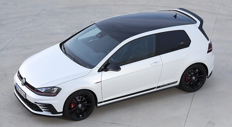 2016 Volkswagen Golf GTI Clubsport Edition 40 with Optional Black Wheels and Roof - Top , car, HD wallpaper