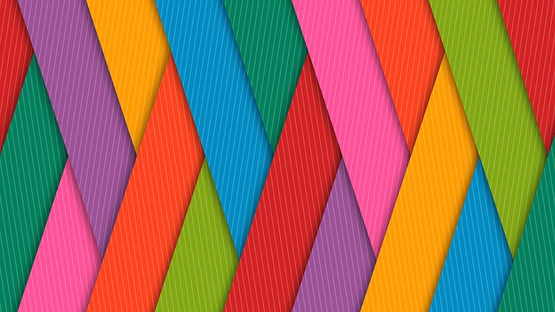 multi-colored geometric shapes, abstraction, colorful abstract, colorful lines, HD wallpaper