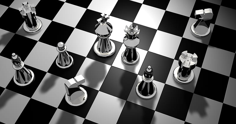 Chess Pieces, chess, esports, HD wallpaper