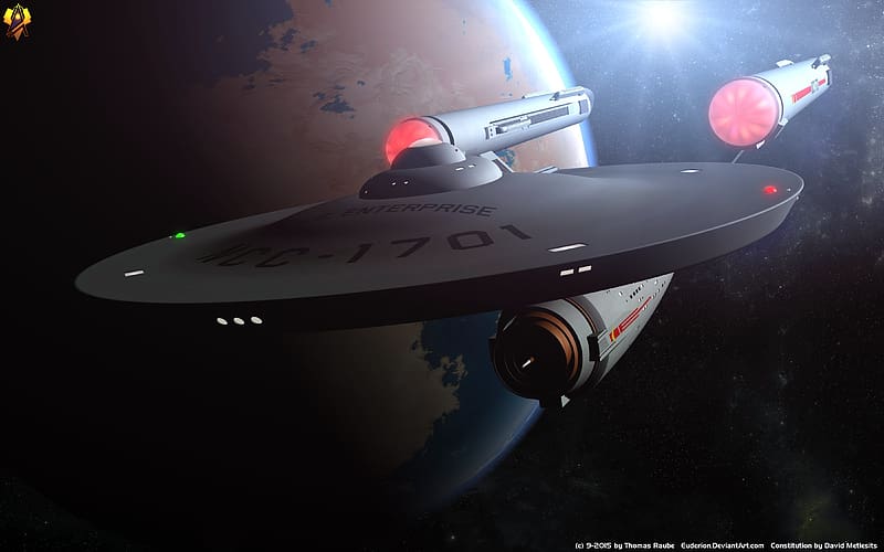 Star Trek, Tv Show, Star Trek: The Original Series, Enterprise (Star Trek), HD wallpaper