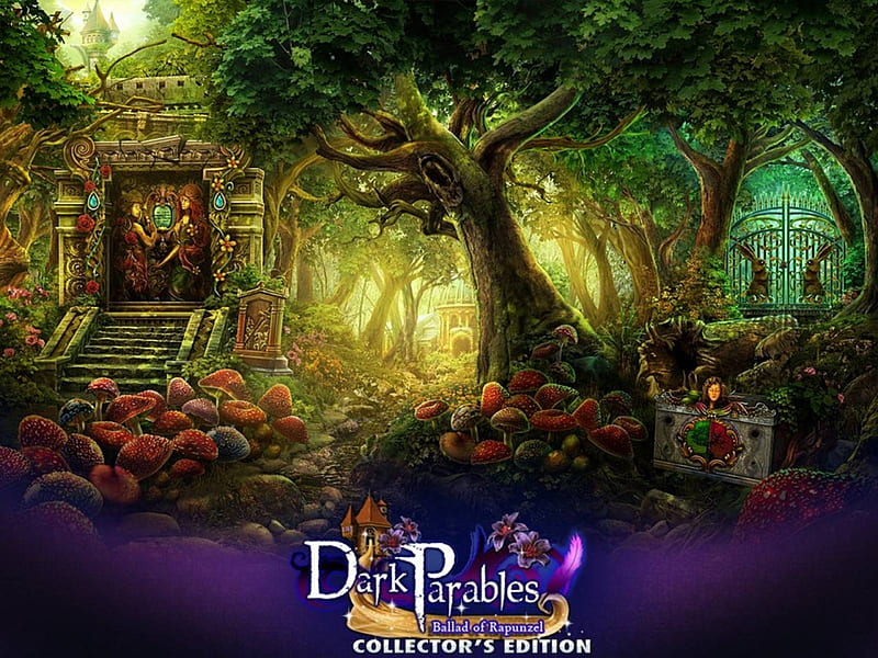 Dark Parables 7 - Ballad of Rapunzel04, hidden object, cool, video games, puzzle, fun, HD wallpaper