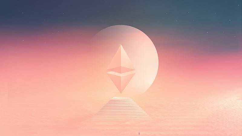 Ethereum Illustration, ethereum, crypto, currency, dribbble, HD wallpaper