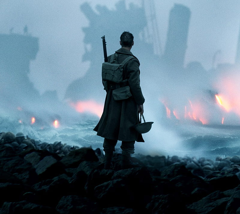 Dunkirk, sea, soldier, guerra, warner bros, HD wallpaper