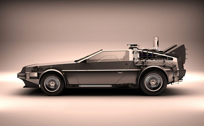 DeLorean, back to the future, movie, time machine, HD wallpaper | Peakpx