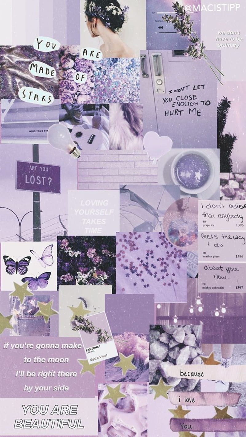 Iphone Aesthetic Purple Lavender Lilac Iphone Aesthetic  Poster  tasarımları Mor şeyler Arkaplan tasarımları