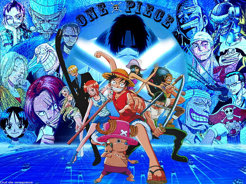One Piece, pirates, anime, luffy, all gang, chopper, HD wallpaper | Peakpx