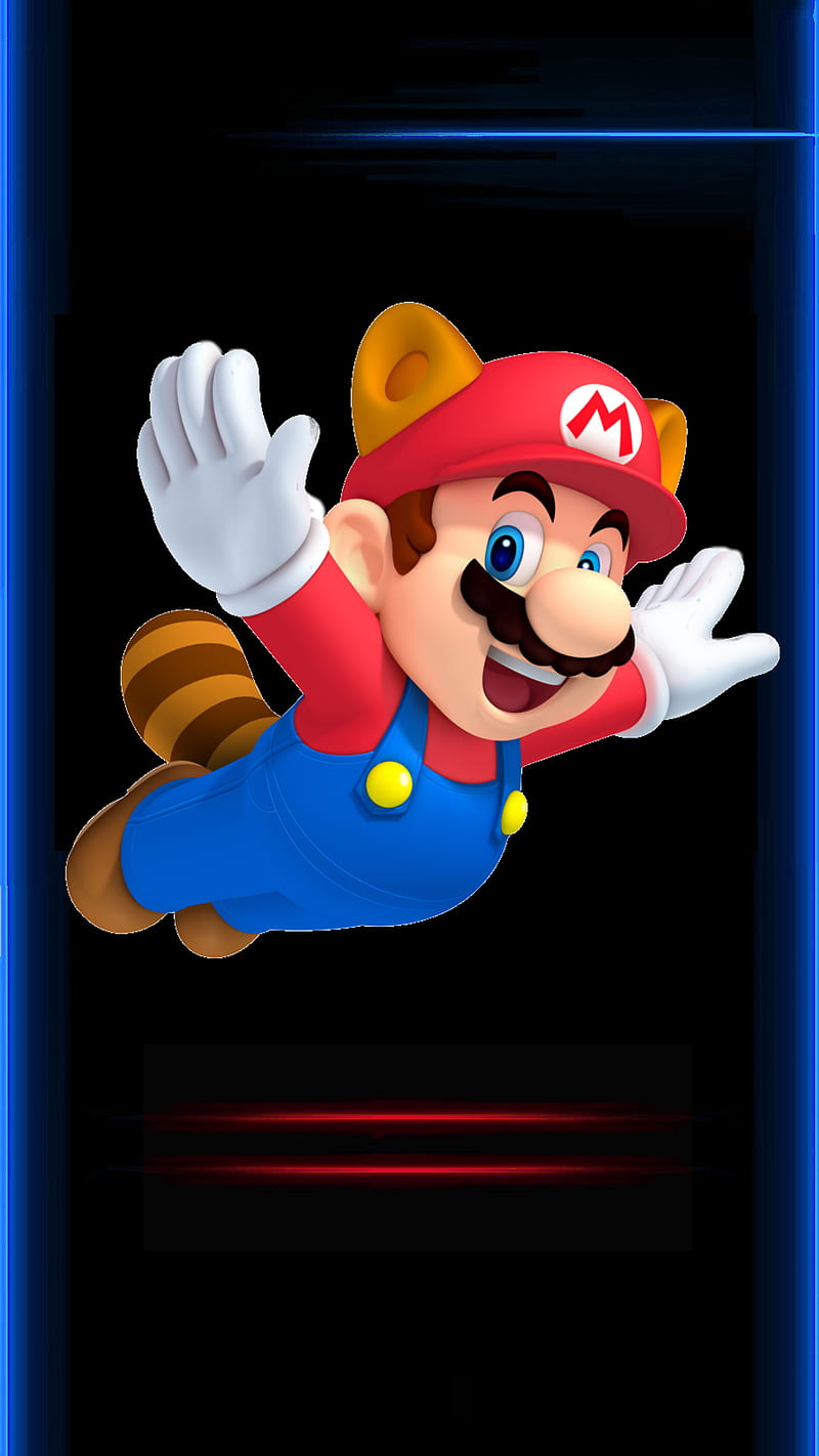 Mario Edge, nintendo, HD phone wallpaper