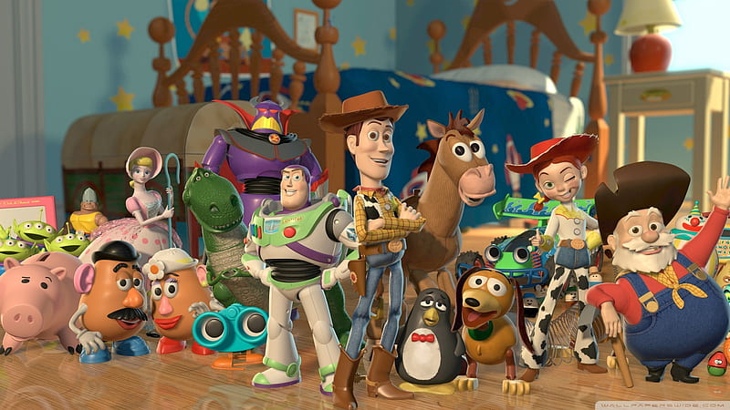 Toy Story 2, Charactors, Toy, Story, 2, HD wallpaper