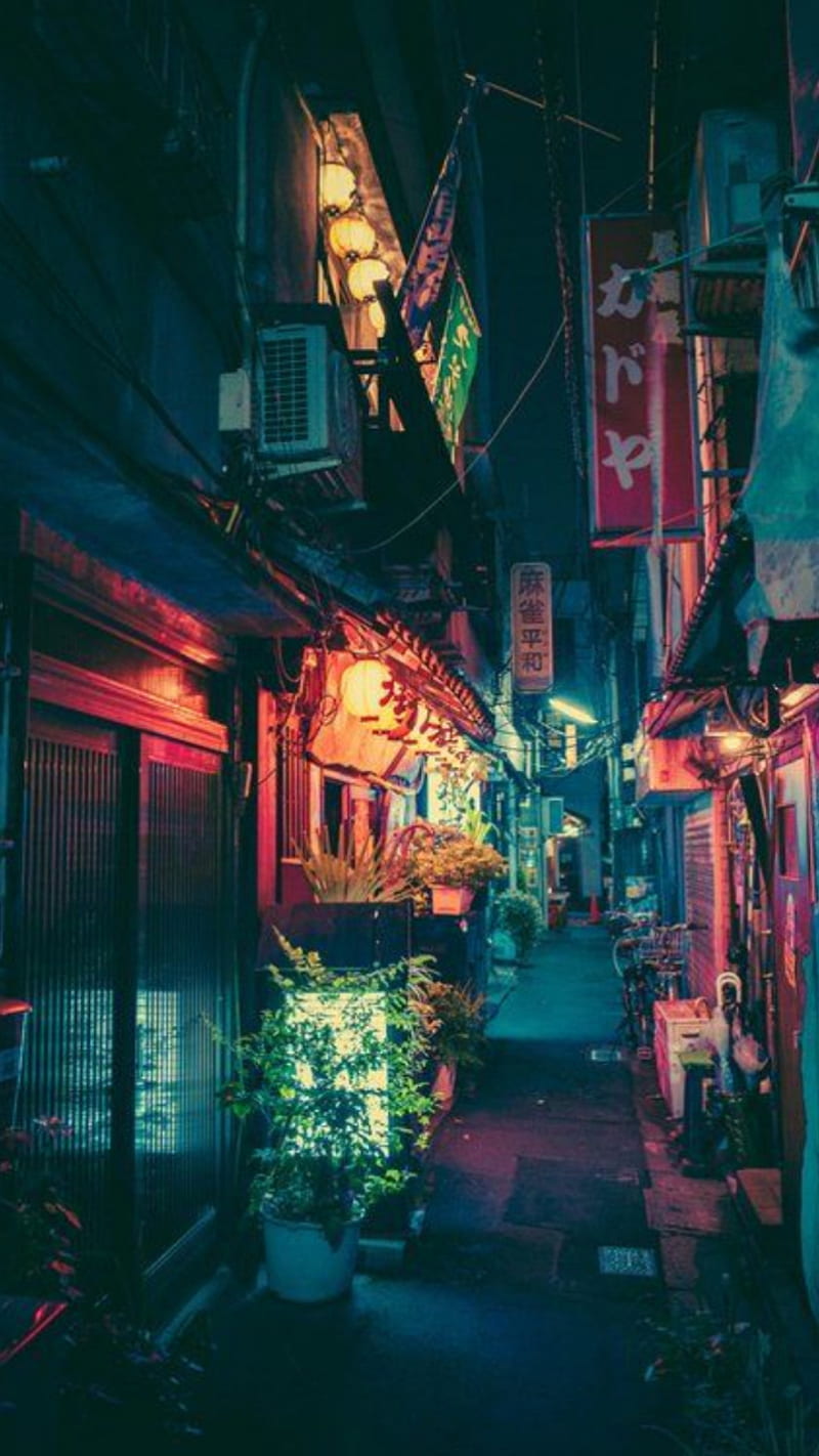 Street , city, huawei, iphone, japan, samsung, street, tokyo, HD phone wallpaper