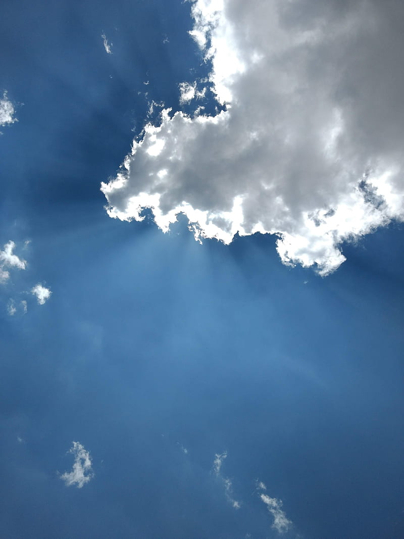 Nubes , clouds, sol, HD phone wallpaper