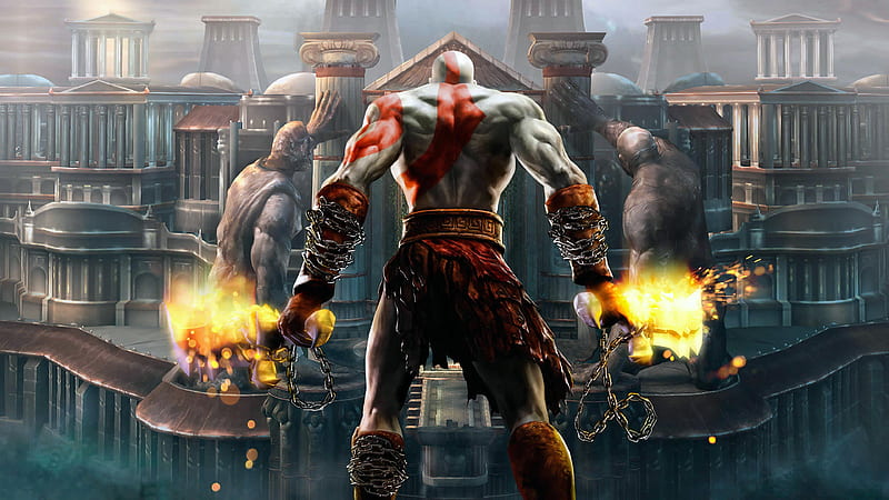 God of War Kratos 2018 Game Poster, HD wallpaper