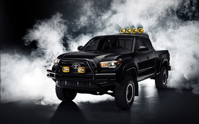 2016 Toyota Tacoma ‘Back to the Future’ Concept, Truck, car, HD wallpaper