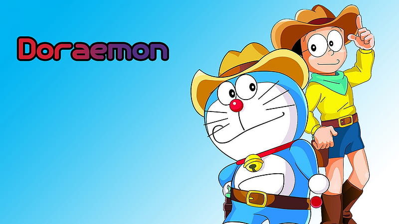 Aesthetic Cute Doraemon And Nobita Doraemon, HD wallpaper