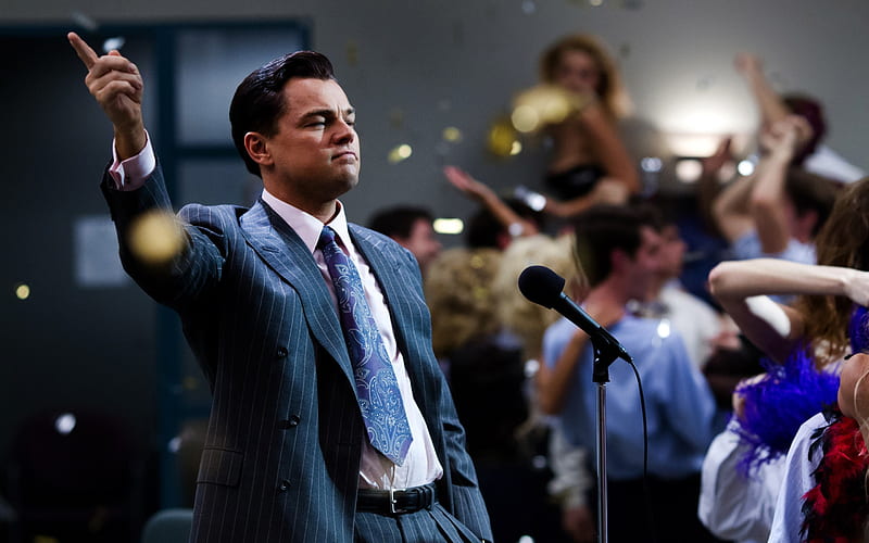 The Wolf Of Wall Street (2013), 2013, movie, Leonardo Di Caprio, film, The Wolf Of Wall Street, actor, HD wallpaper